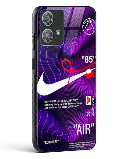 Off-White AIR Wavey Glass Phone Case-Motorola Edge 40 Neo