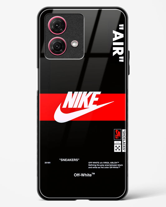 Off-White Quoted Glass Phone Case-Moto G84 5G
