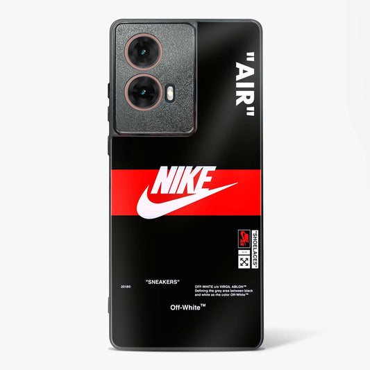Off-White Quoted Glass Phone Case-Moto G85 5G