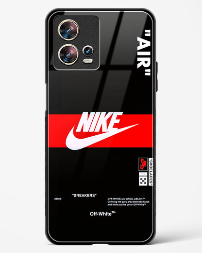 Off-White Quoted Glass Phone Case-Motorola Edge 30 Fusion