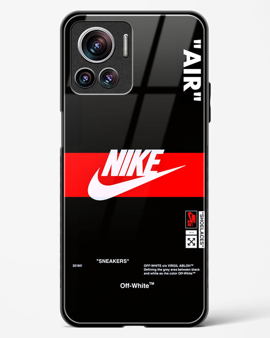Off-White Quoted Glass Phone Case-Motorola Edge 30 Ultra