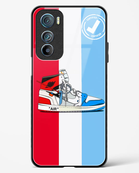 Off White AIR Glass Phone Case-Motorola Edge 30