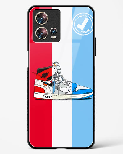 Off White AIR Glass Phone Case-Motorola Edge 30 Fusion