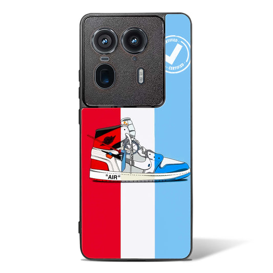 Off White AIR Glass Phone Case-Motorola Edge 50 Ultra