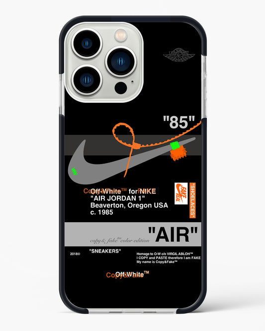 Off White AIR Label Impact Drop Protection Case