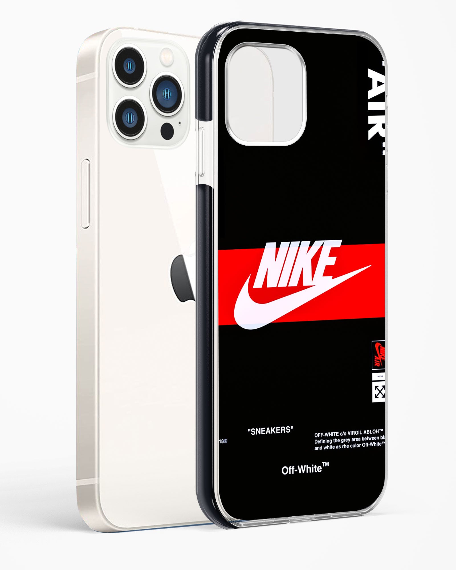 Off White AIR Quote Impact Drop Protection Case