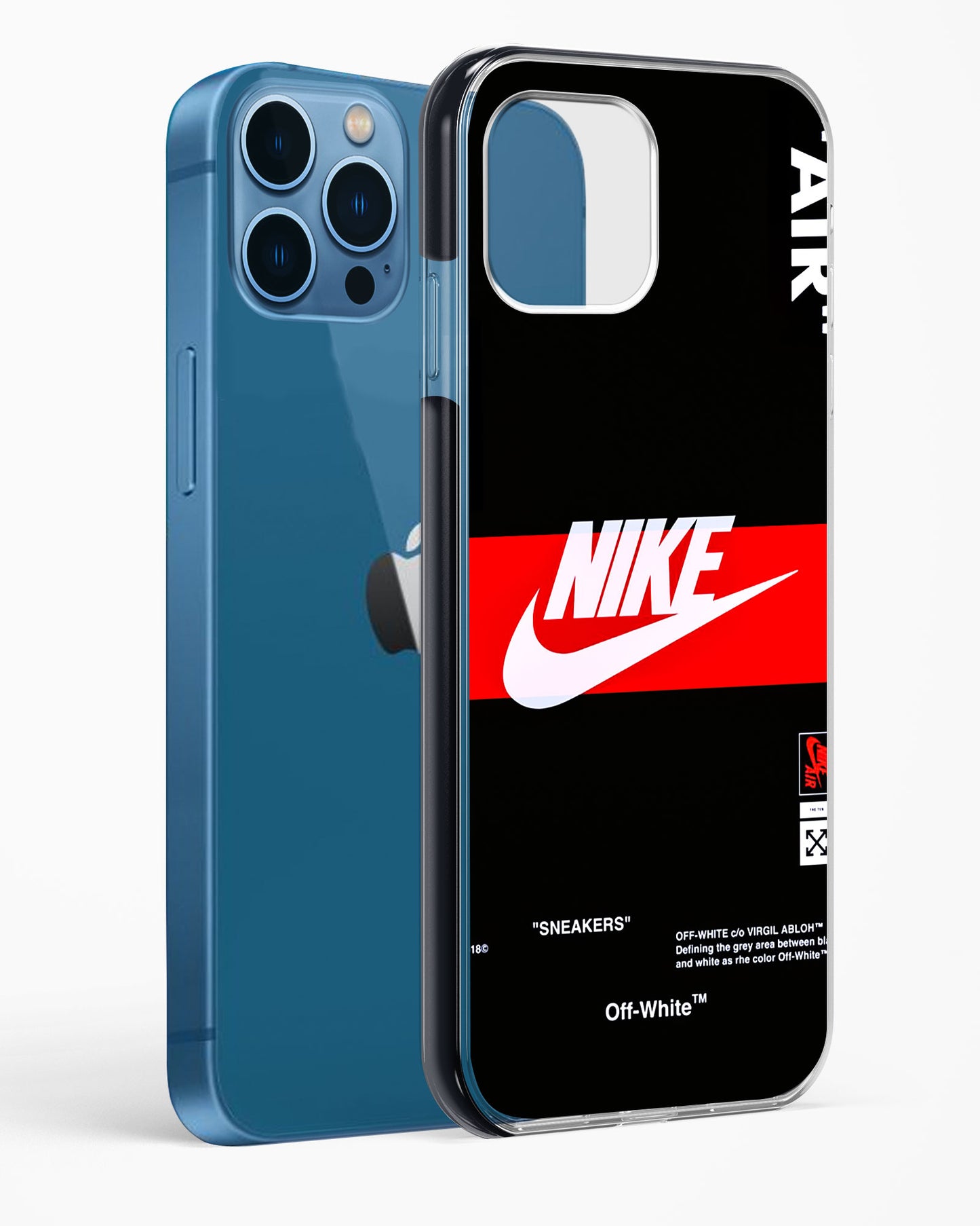 Off White AIR Quote Impact Drop Protection Case