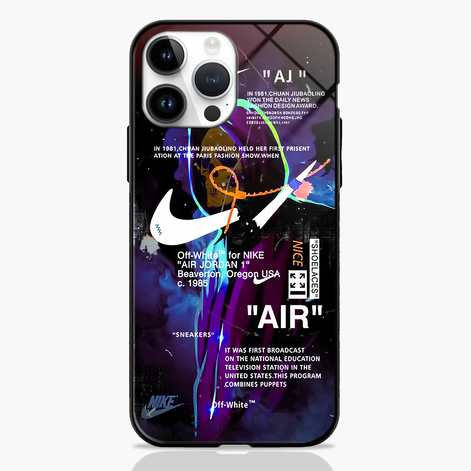 Off White AIR Glass Case -  - MW Stuffs - 
