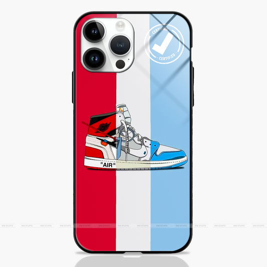 Off White AIR Premium GLASS CASE -  - MW Stuffs - 