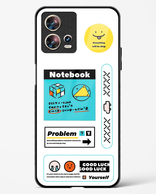 Optimistic Scholar Glass Phone Case White-Motorola Edge 30 Fusion