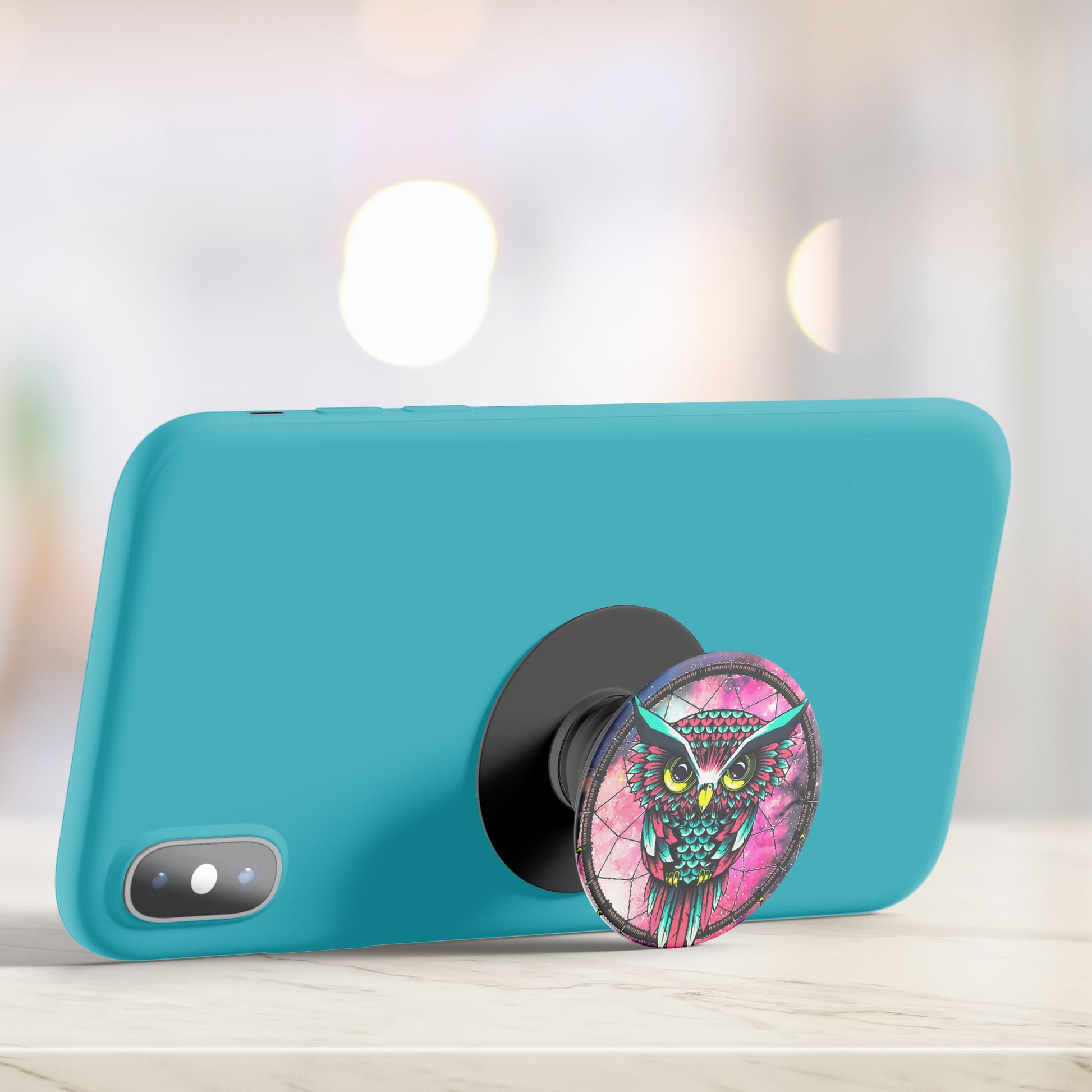 Owl Dreamcatcher Flat Pop Holder