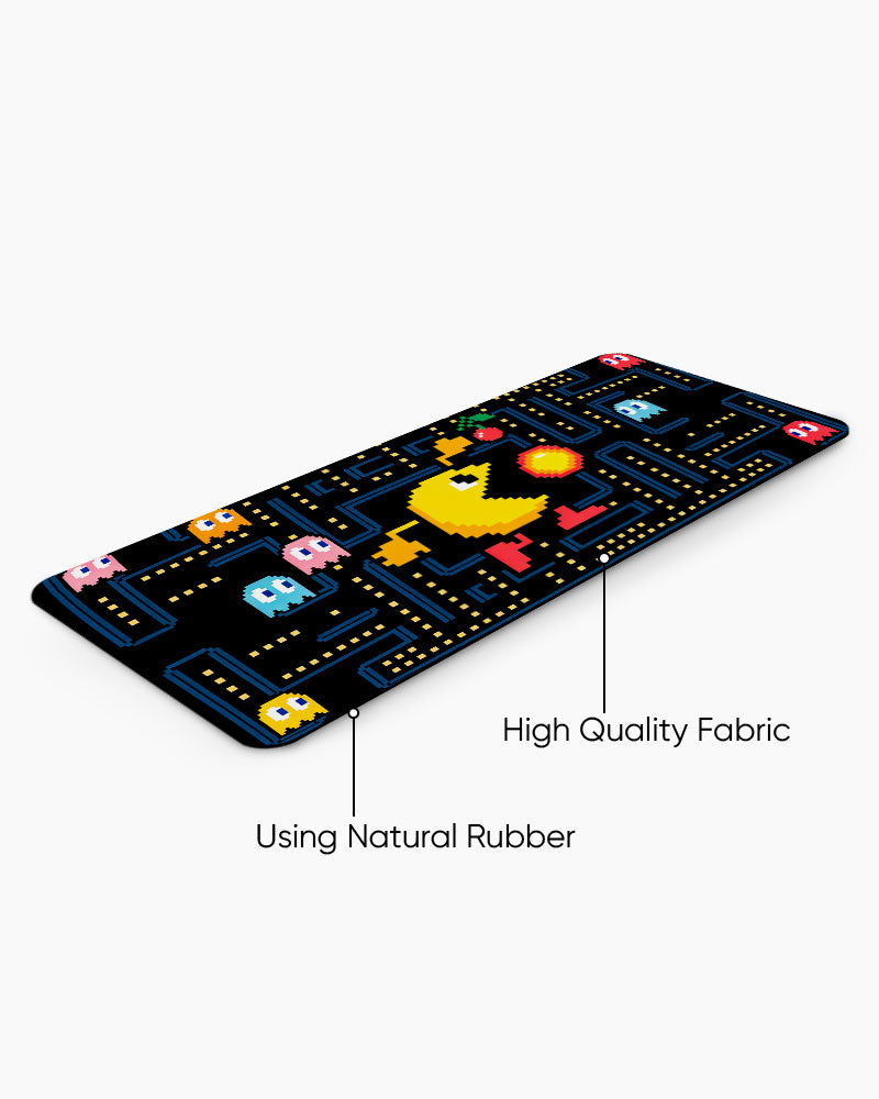 Pac Powered Nostalgia Deskmat