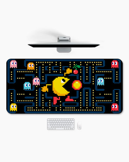 Pac Powered Nostalgia Deskmat