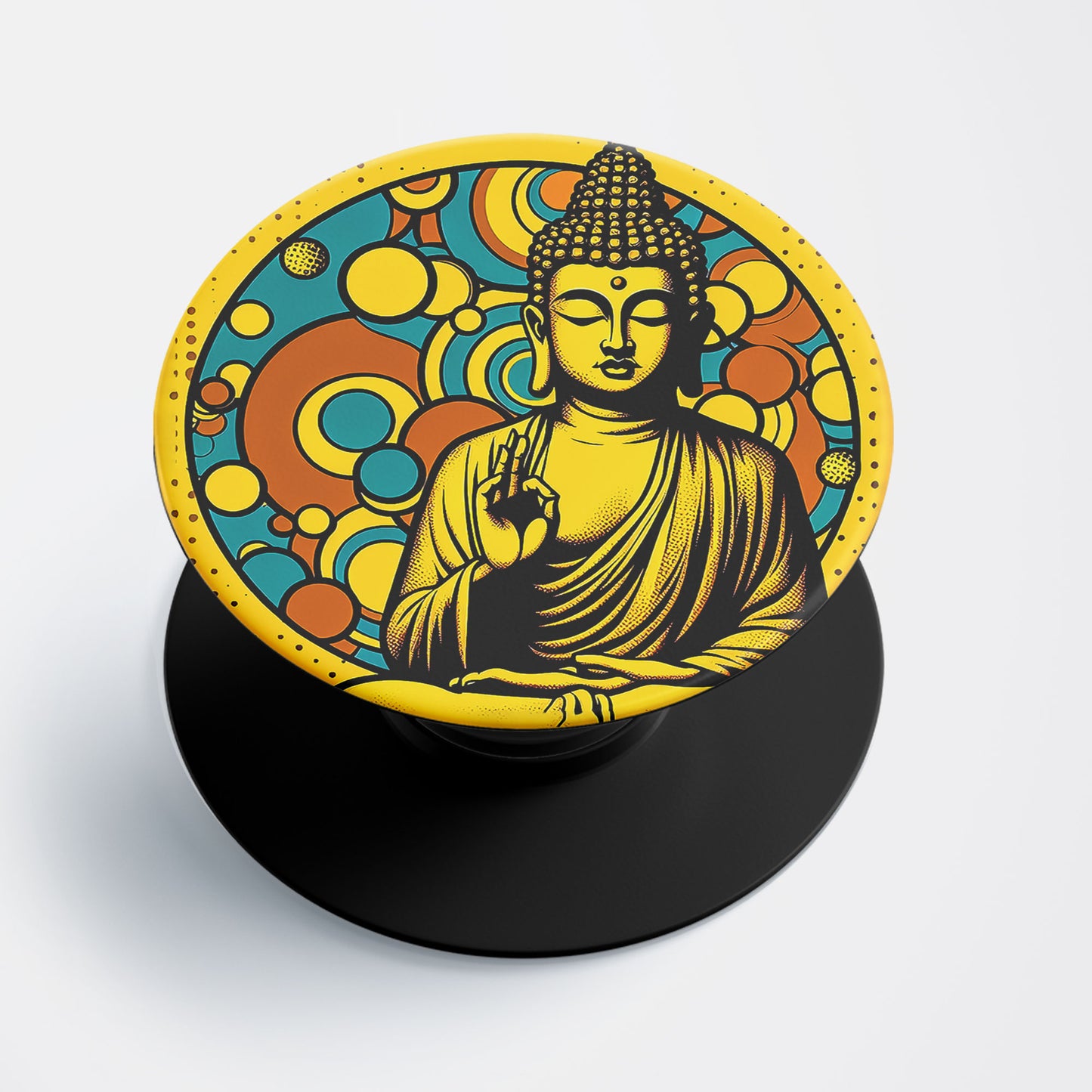 Peaceful Buddha Flat Pop Holder