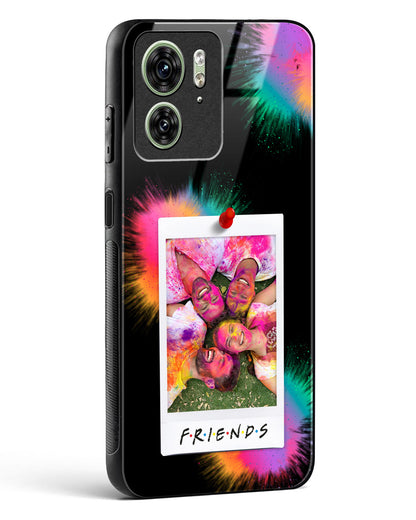 Personalised Friends Photo Glass Phone Case-Motorola Edge 40