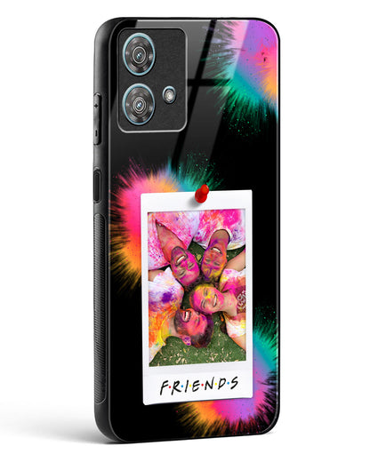 Personalised Friends Photo Glass Phone Case-Motorola Edge 40 Neo