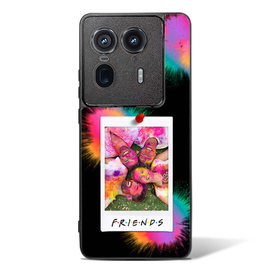Personalised Friends Photo Glass Phone Case-Motorola Edge 50 Ultra