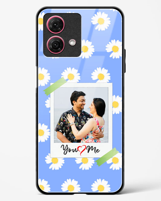 Personalised Polaroid Glass Phone Case-Moto G84 5G