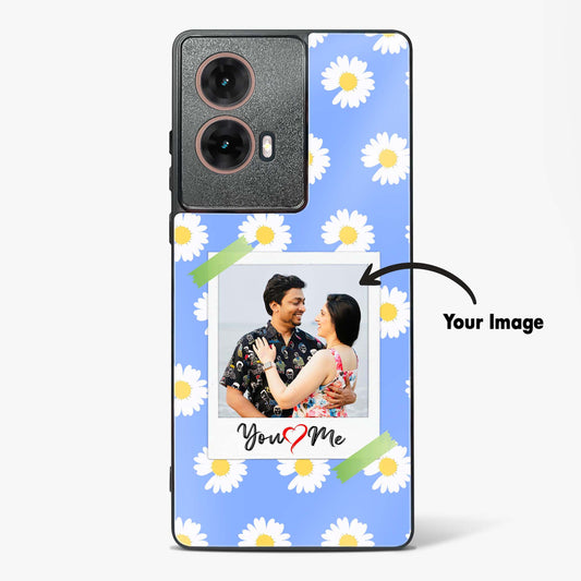 Personalised Polaroid Glass Phone Case-Moto G85 5G