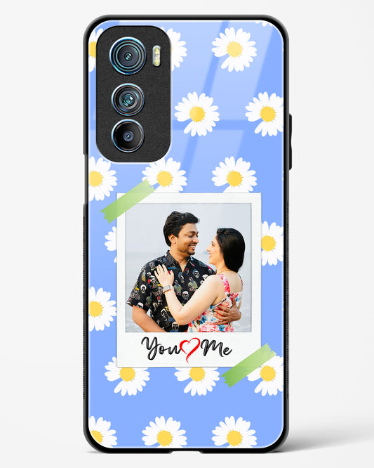 Personalised Polaroid Glass Phone Case-Motorola Edge 30
