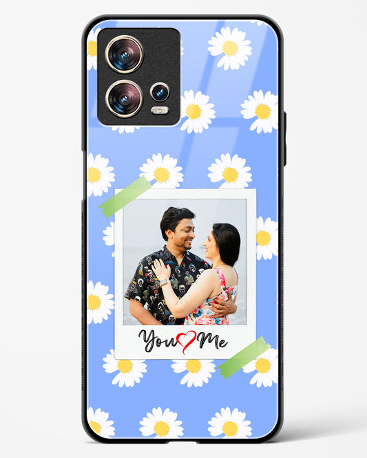 Personalised Polaroid Glass Phone Case-Motorola Edge 30 Fusion