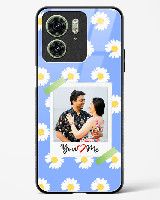 Personalised Polaroid Glass Phone Case-Motorola Edge 40