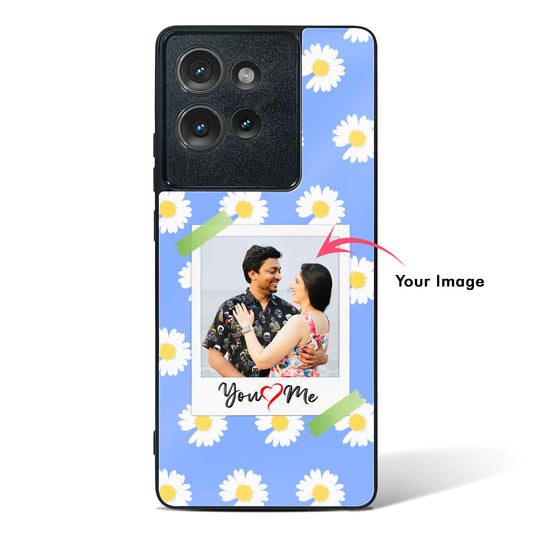 Personalised Polaroid Glass Phone Case-Motorola Edge 50