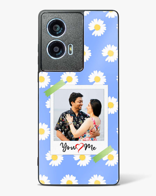 Personalised Polaroid Glass Phone Case-Motorola Edge 50 Fusion