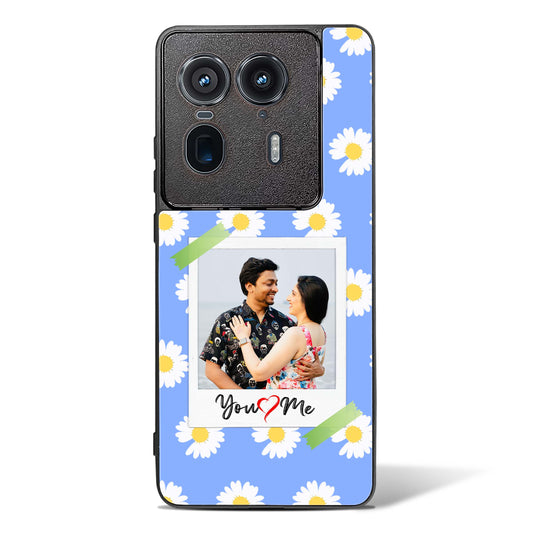 Personalised Polaroid Glass Phone Case-Motorola Edge 50 Ultra