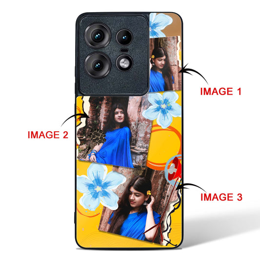 Personalised Polaroid Memories Glass Phone Case-Motorola Edge 50 Pro
