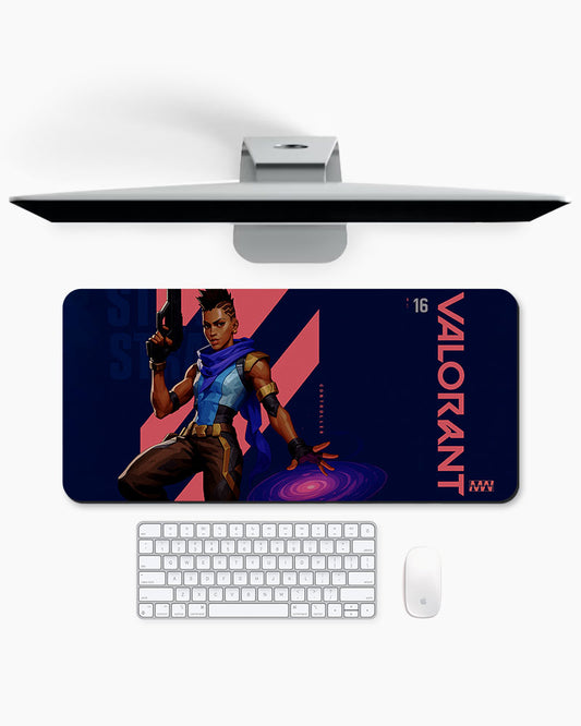 Phoenix Ignites Valorant Deskmat