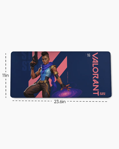 Phoenix Ignites Valorant Deskmat