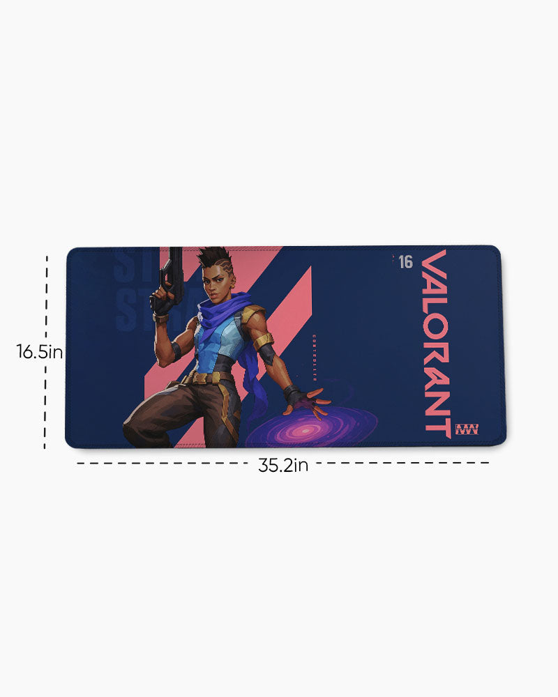 Phoenix Ignites Valorant Deskmat