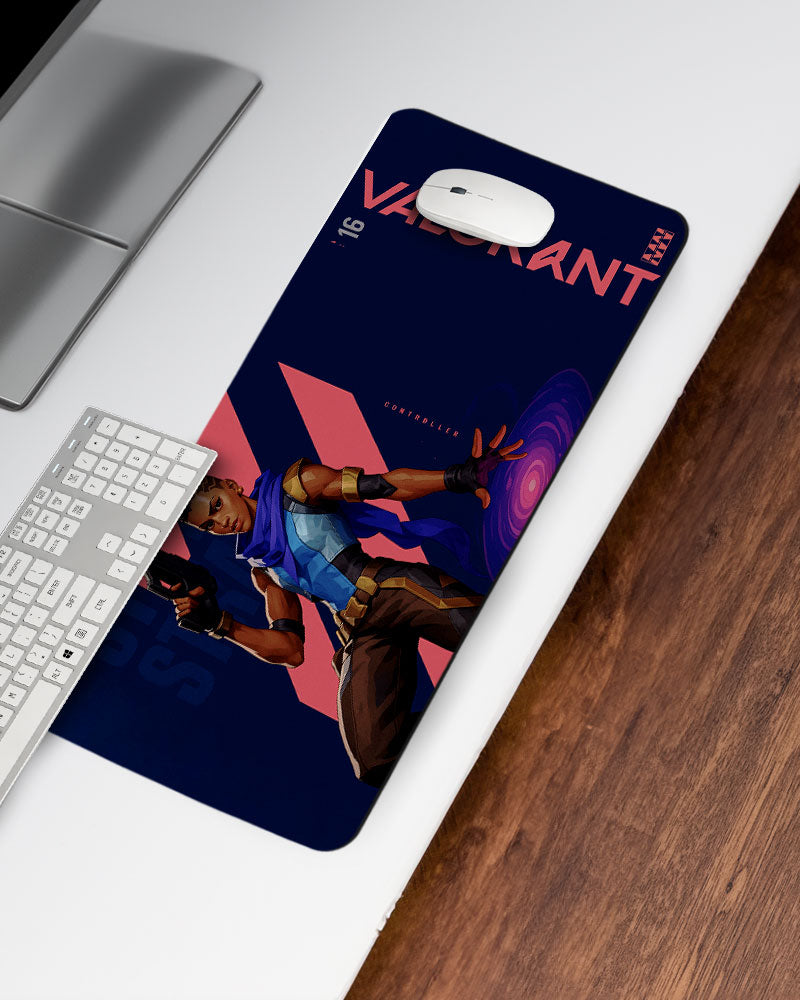 Phoenix Ignites Valorant Deskmat
