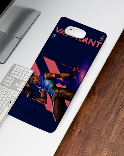 Phoenix Ignites Valorant Deskmat