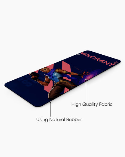 Phoenix Ignites Valorant Deskmat