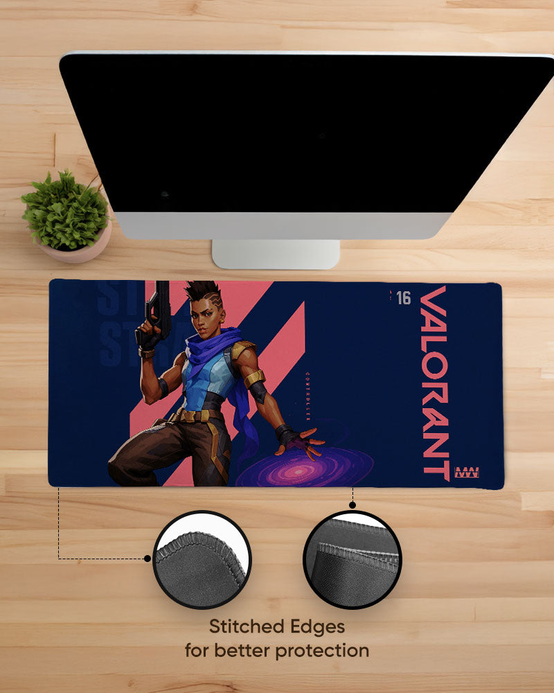 Phoenix Ignites Valorant Deskmat