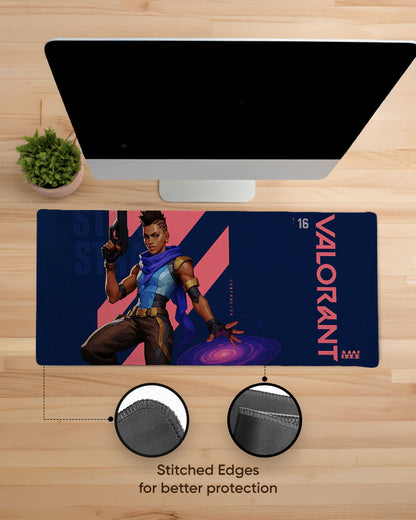 Phoenix Ignites Valorant Deskmat