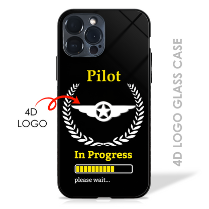 Your Dream Profession in Progress - 4D Logo Glass Case (20+ Professions)