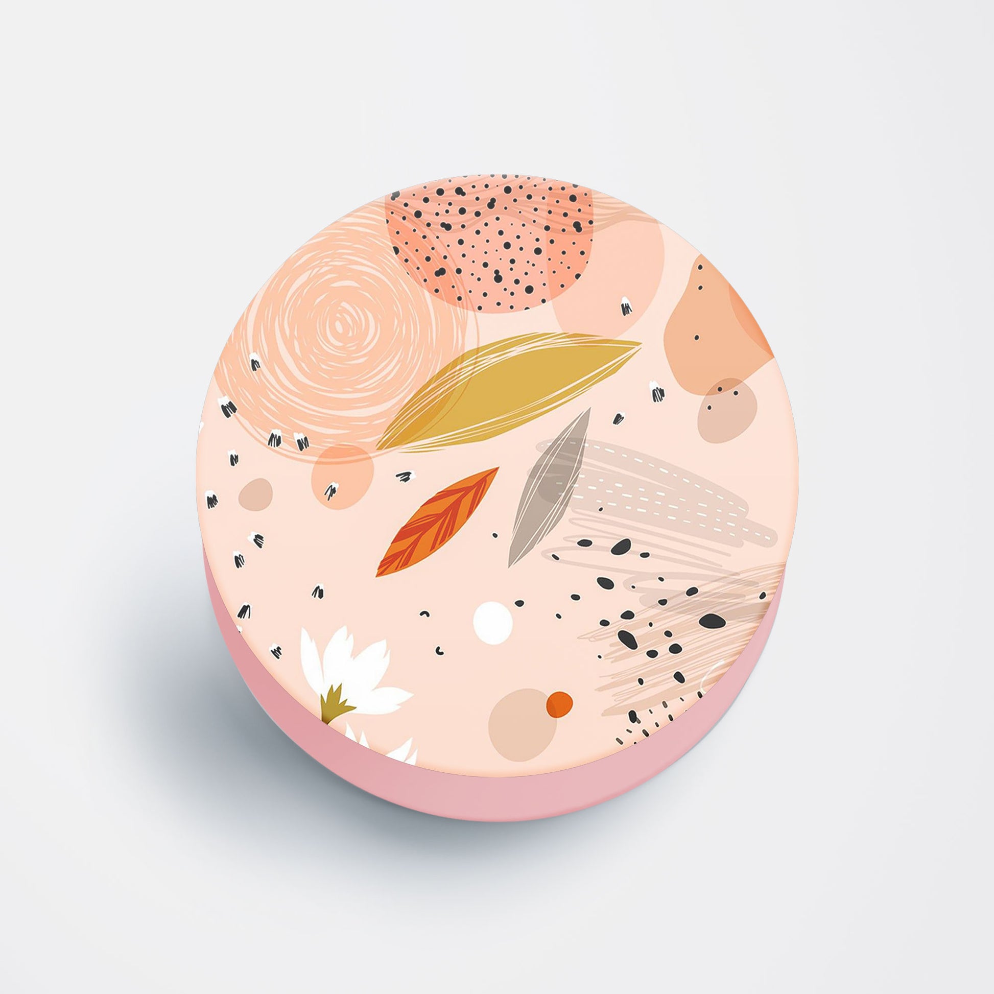 Pink Bliss Flat Pop Holder