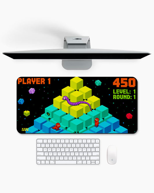Pixel Pyramid Deskmat