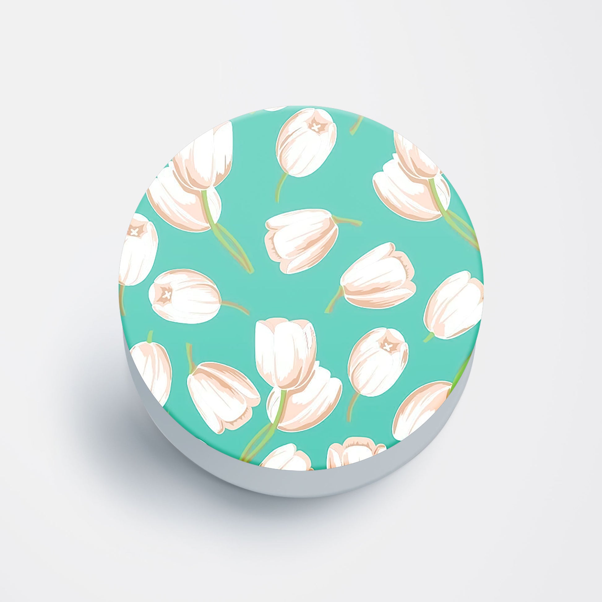 Plesant Tulips Flat Pop Holder