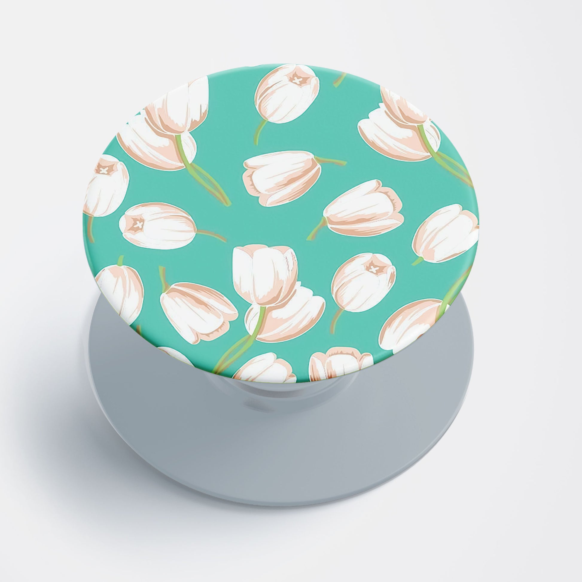Plesant Tulips Flat Pop Holder