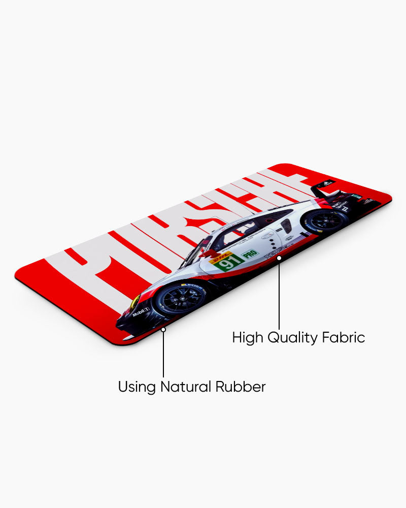 Porsche Racing Desk Mat