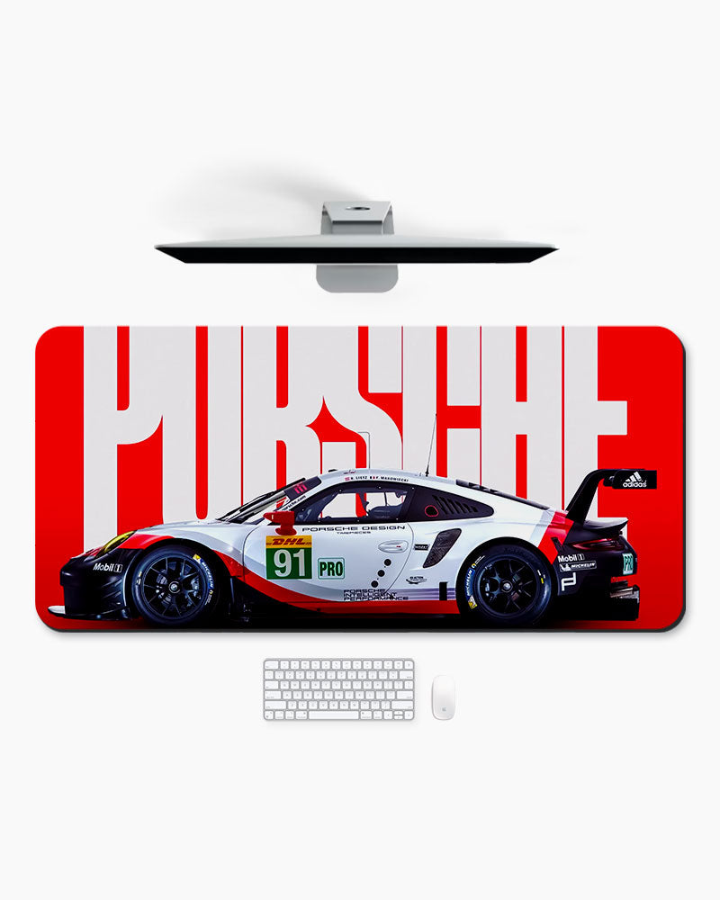Porsche Racing Desk Mat