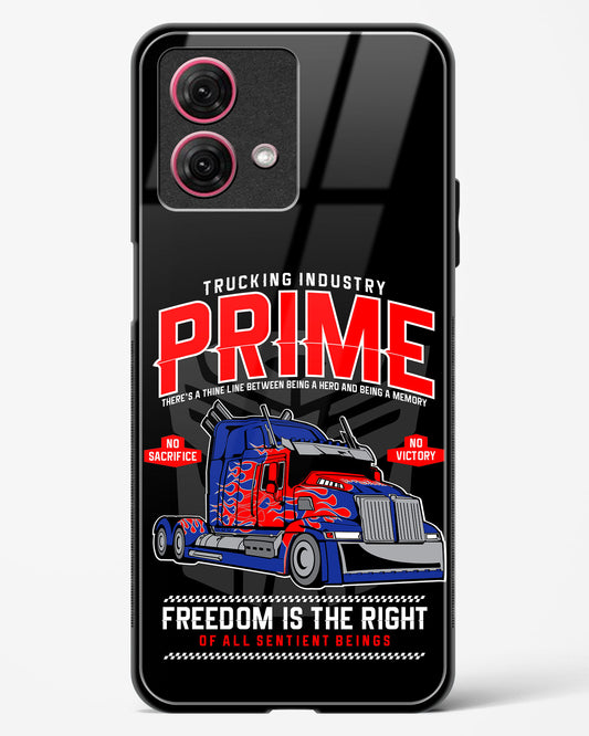 Prime Truck Glass Phone Case-Moto G84 5G