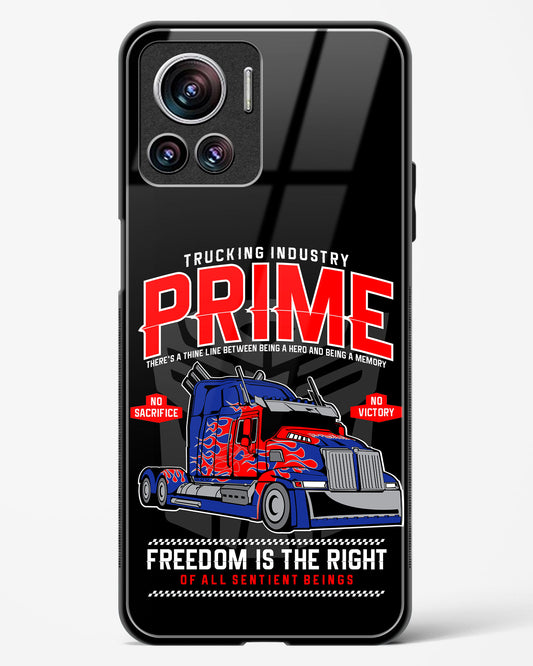 Prime Truck Glass Phone Case-Motorola Edge 30 Ultra