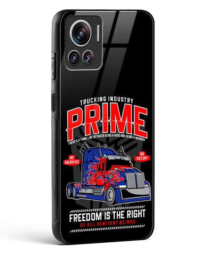 Prime Truck Glass Phone Case-Motorola Edge 30 Ultra
