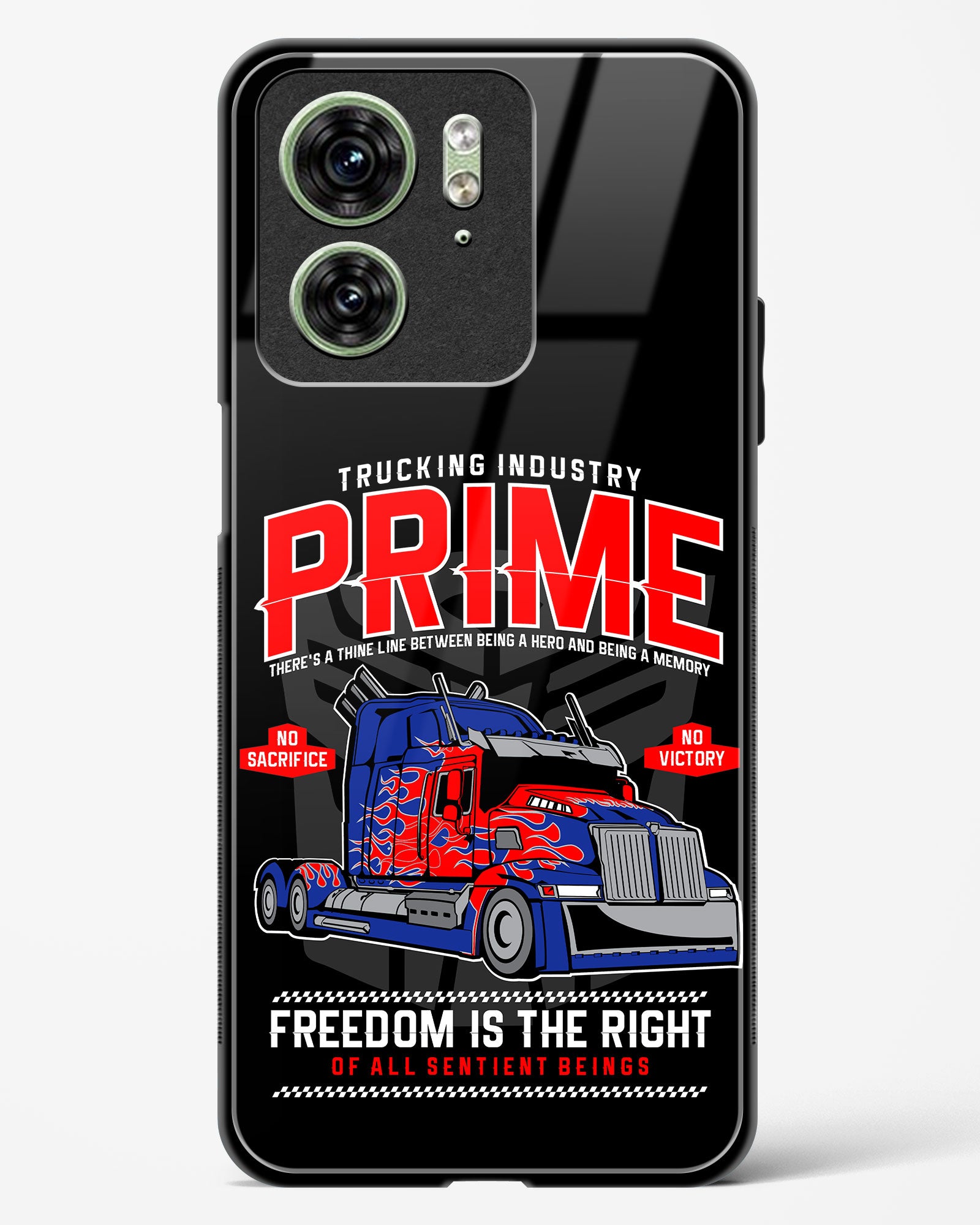 Prime Truck Glass Phone Case-Motorola Edge 40