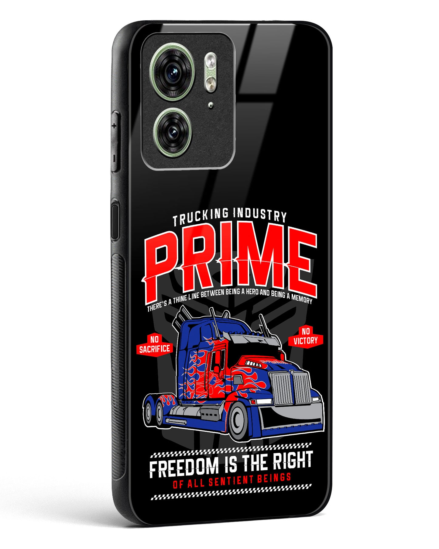 Prime Truck Glass Phone Case-Motorola Edge 40
